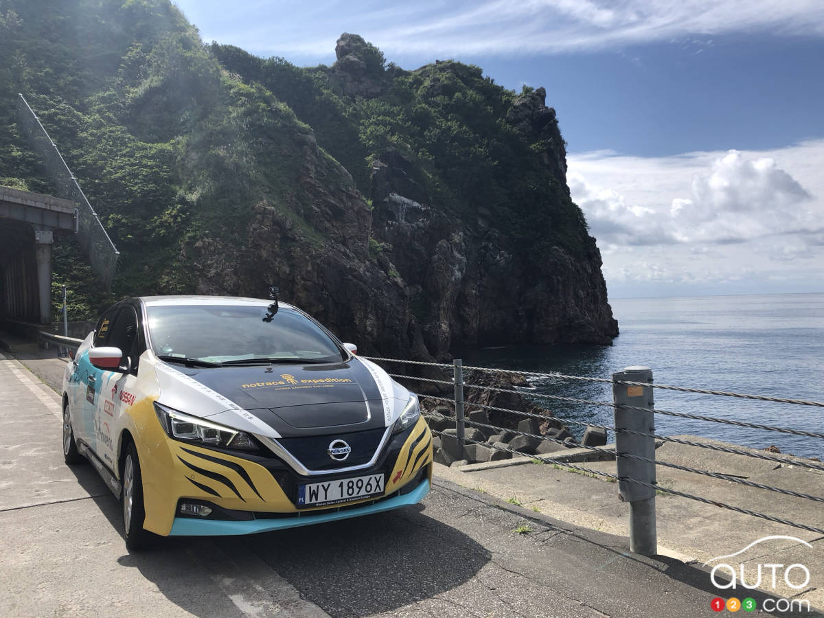 16,000 km, 8 countries in 60 days aboard a Nissan LEAF